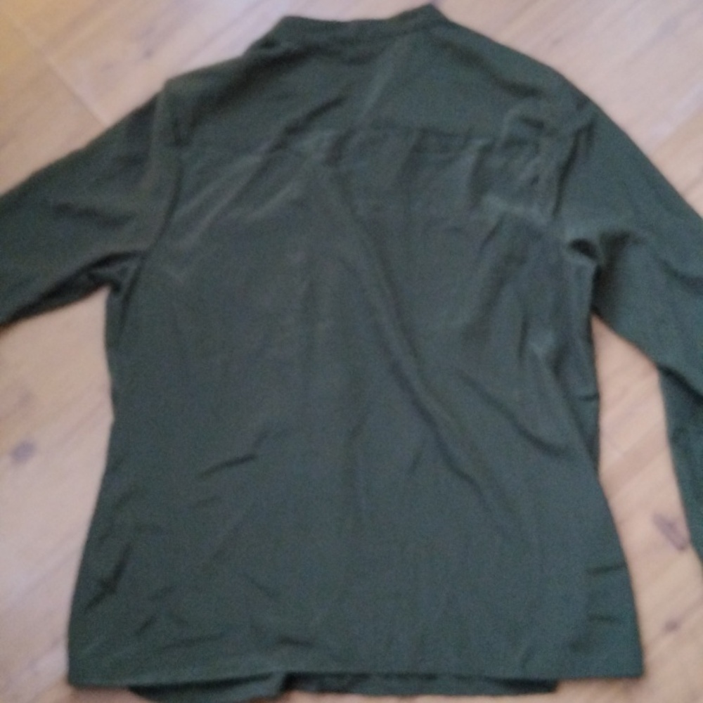 Notations Olive Green Blouse - image 4